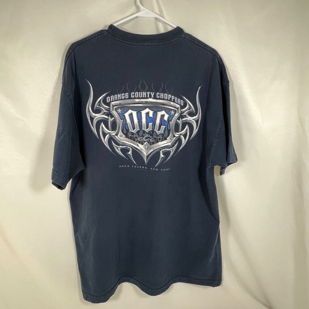 Vtg 2004 Orange County Choppers T-Shirt XL - Rock Tavern NY - Large Back Graphic